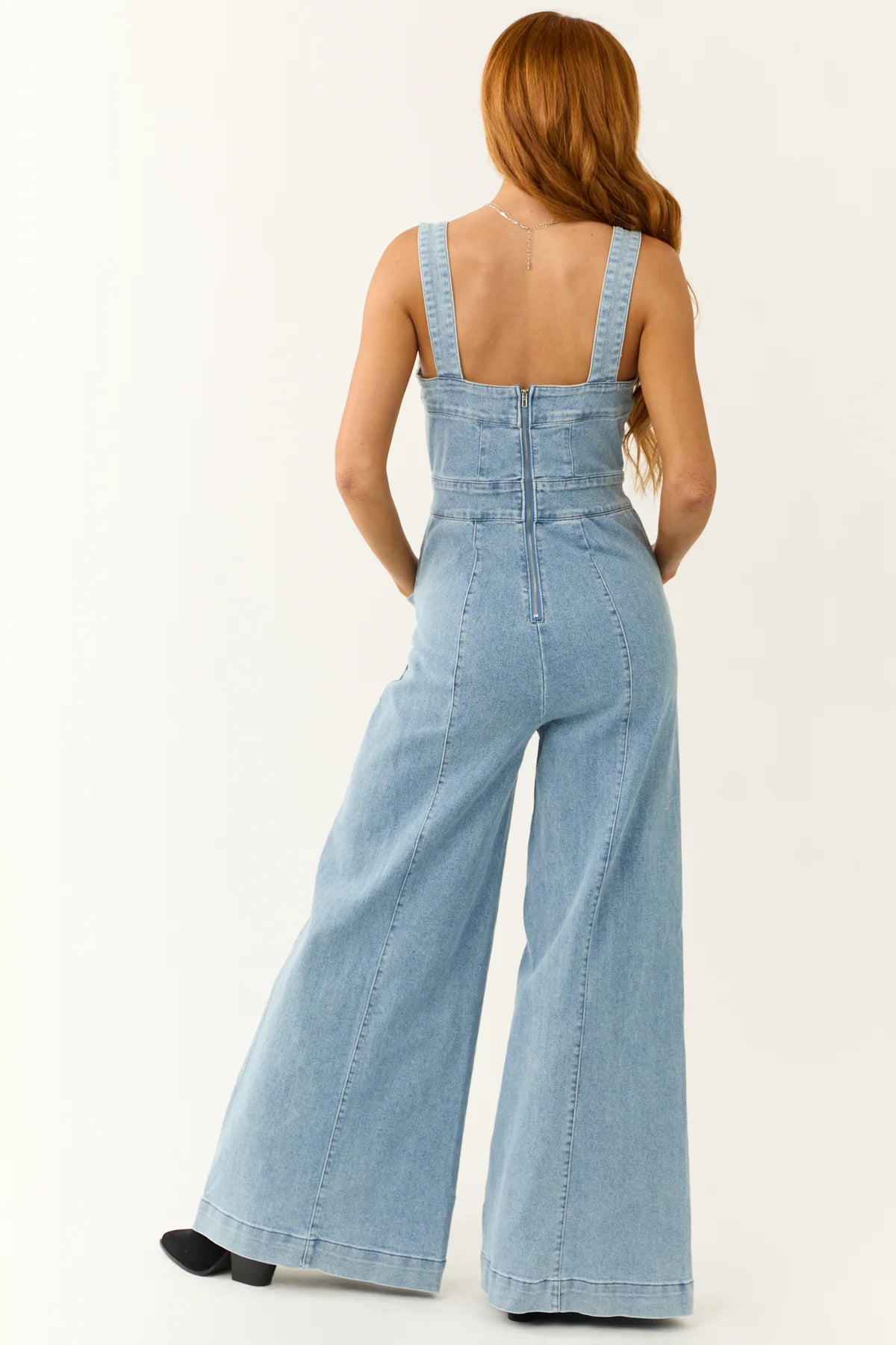 So Me Denim Jumpsuit