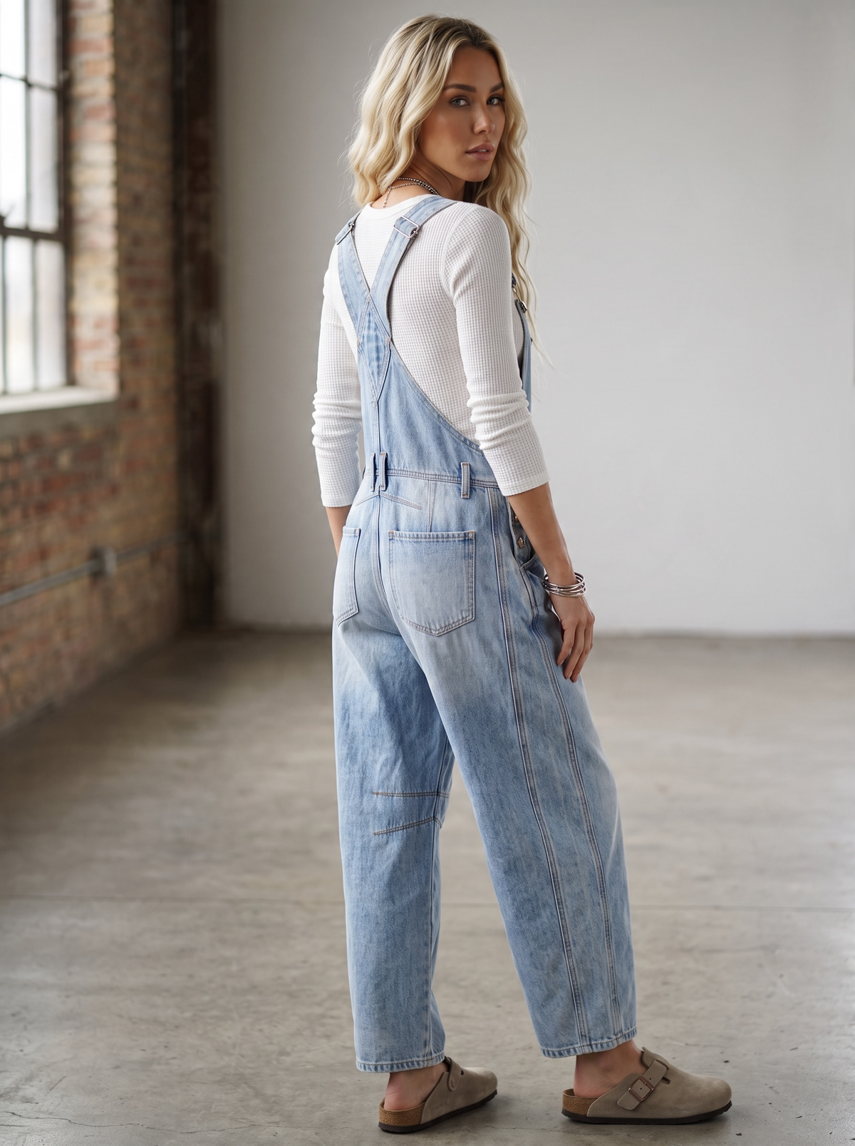 Bluivy Barrel Overalls