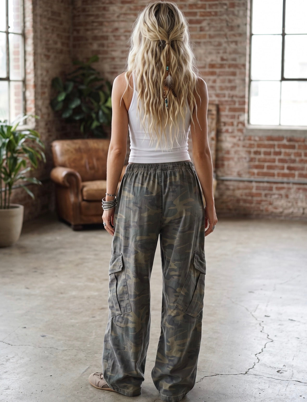 Camo Cargo Pants