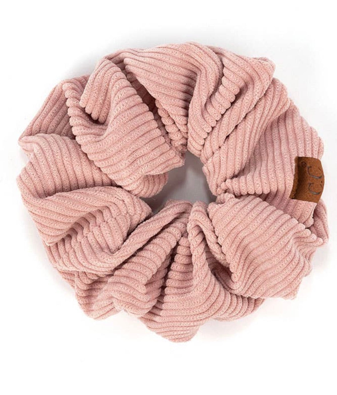 C.C Corduroy Solid Color Soft Scrunchies