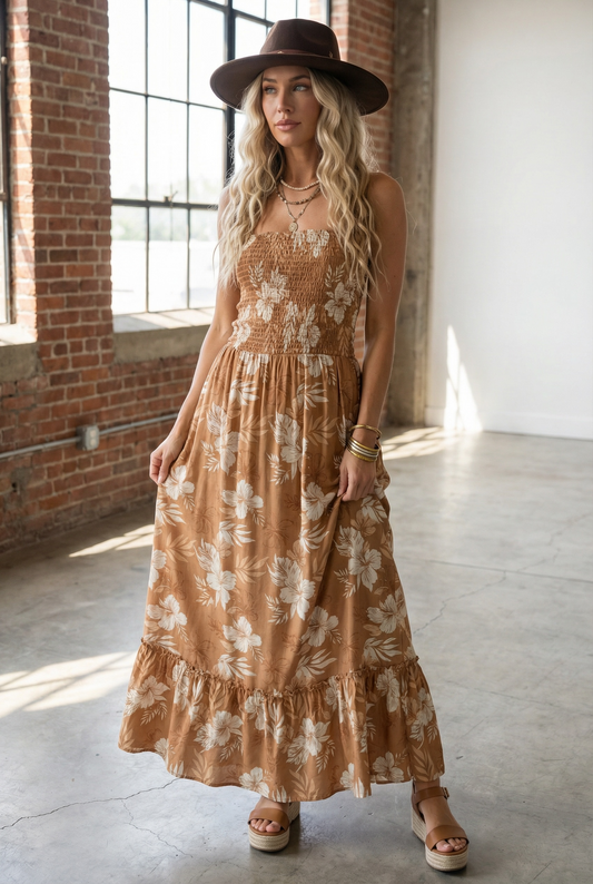 Promesa Floral Maxi Dress