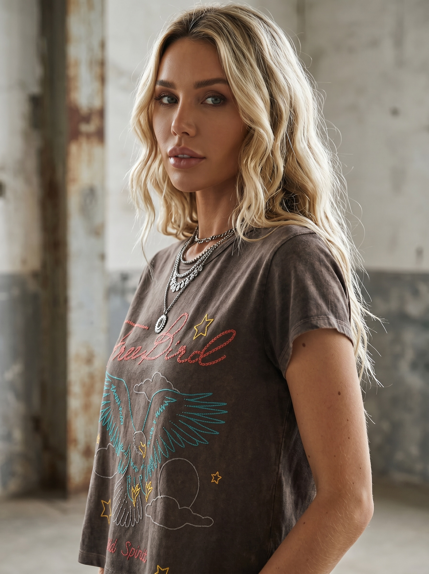 Free Bird Wild Spirit Graphic Crop