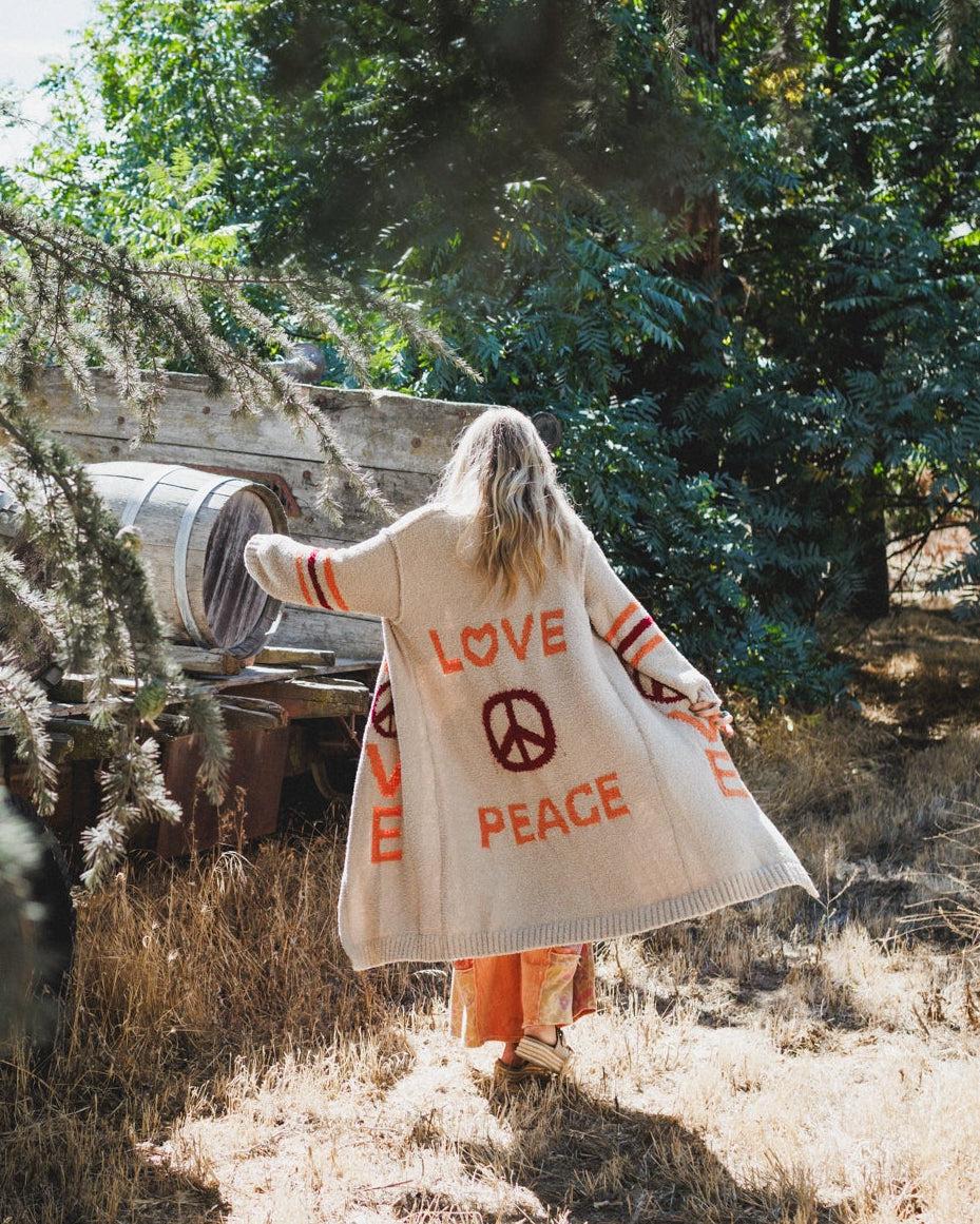 POL Peace Cardigan