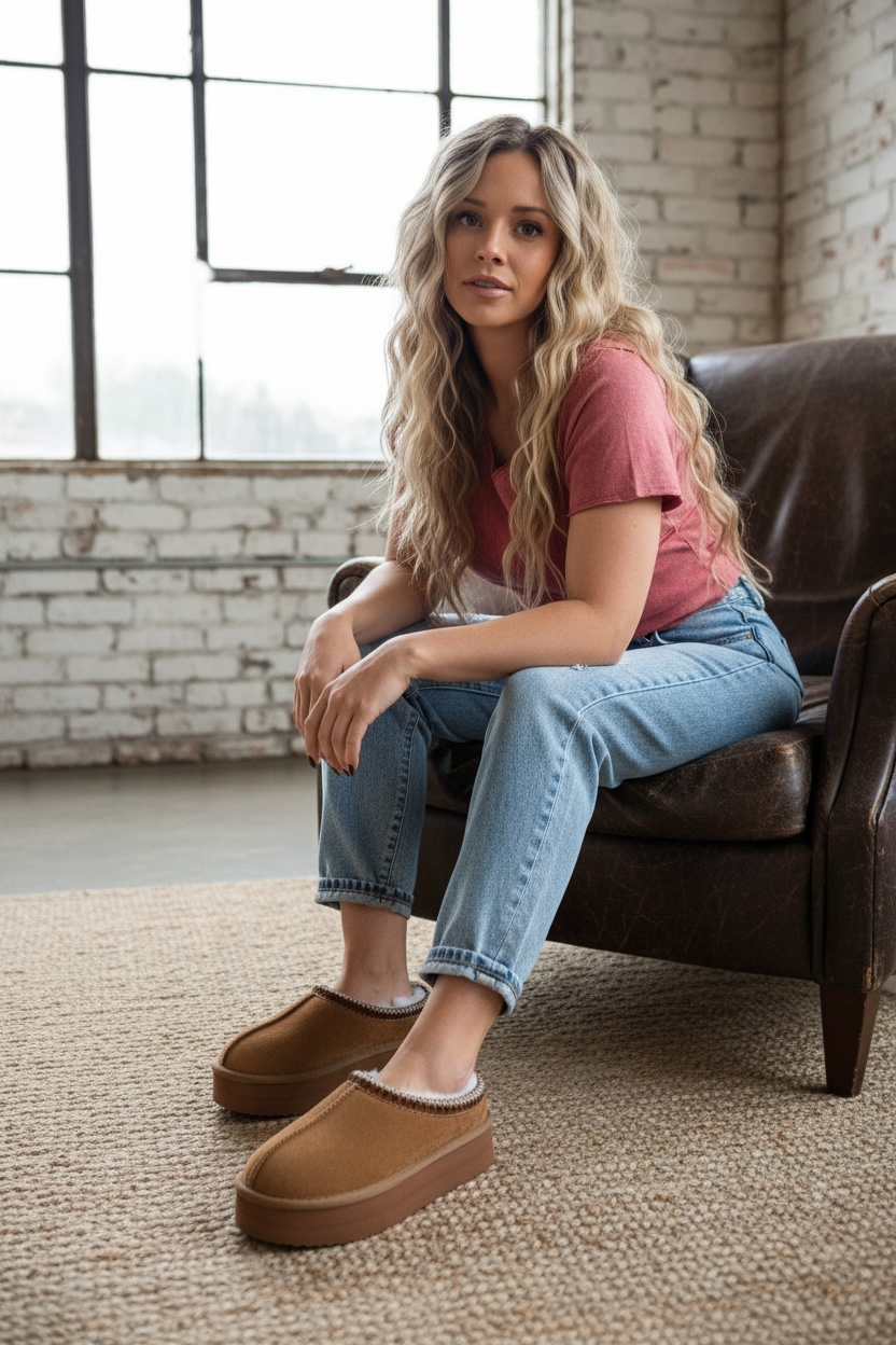 Very G Charlie Platform Slippers