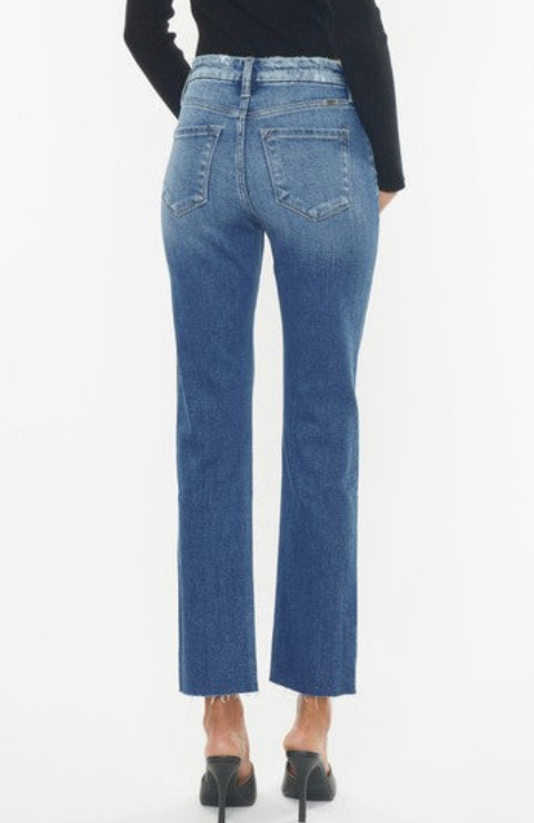 High Rise Slim Straight