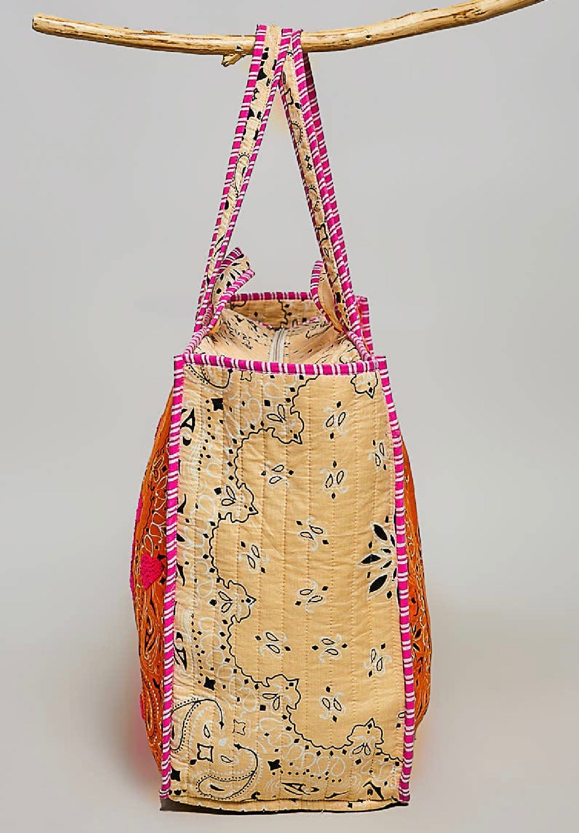 PREORDER - POL LOVE Bandana Quilted Tote