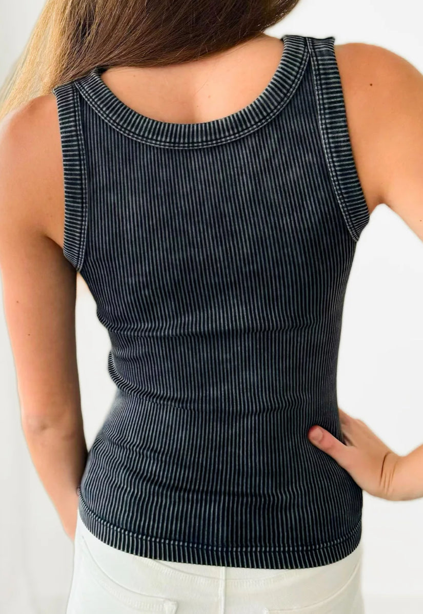 Ribbed 2 Way Tank