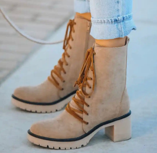 Oasis Society Lace Up Boots