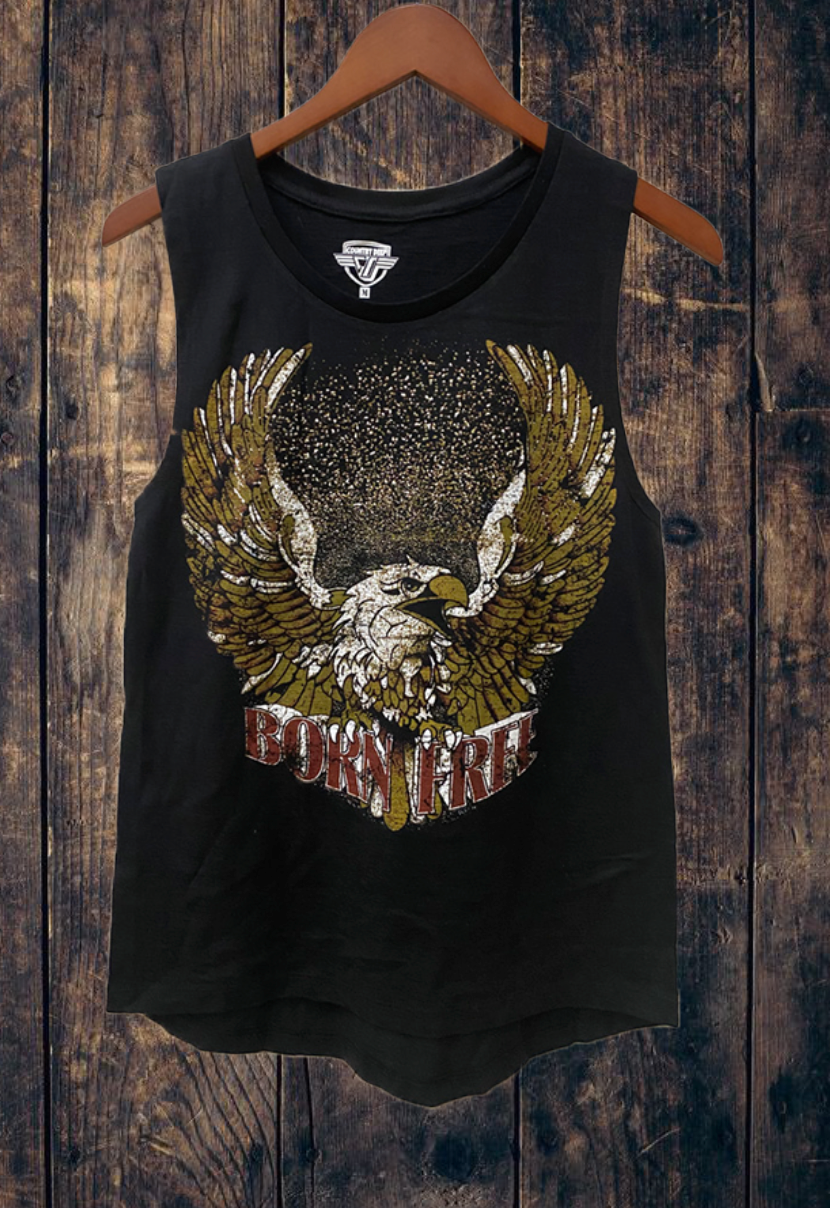 Born Free Graphic Tank