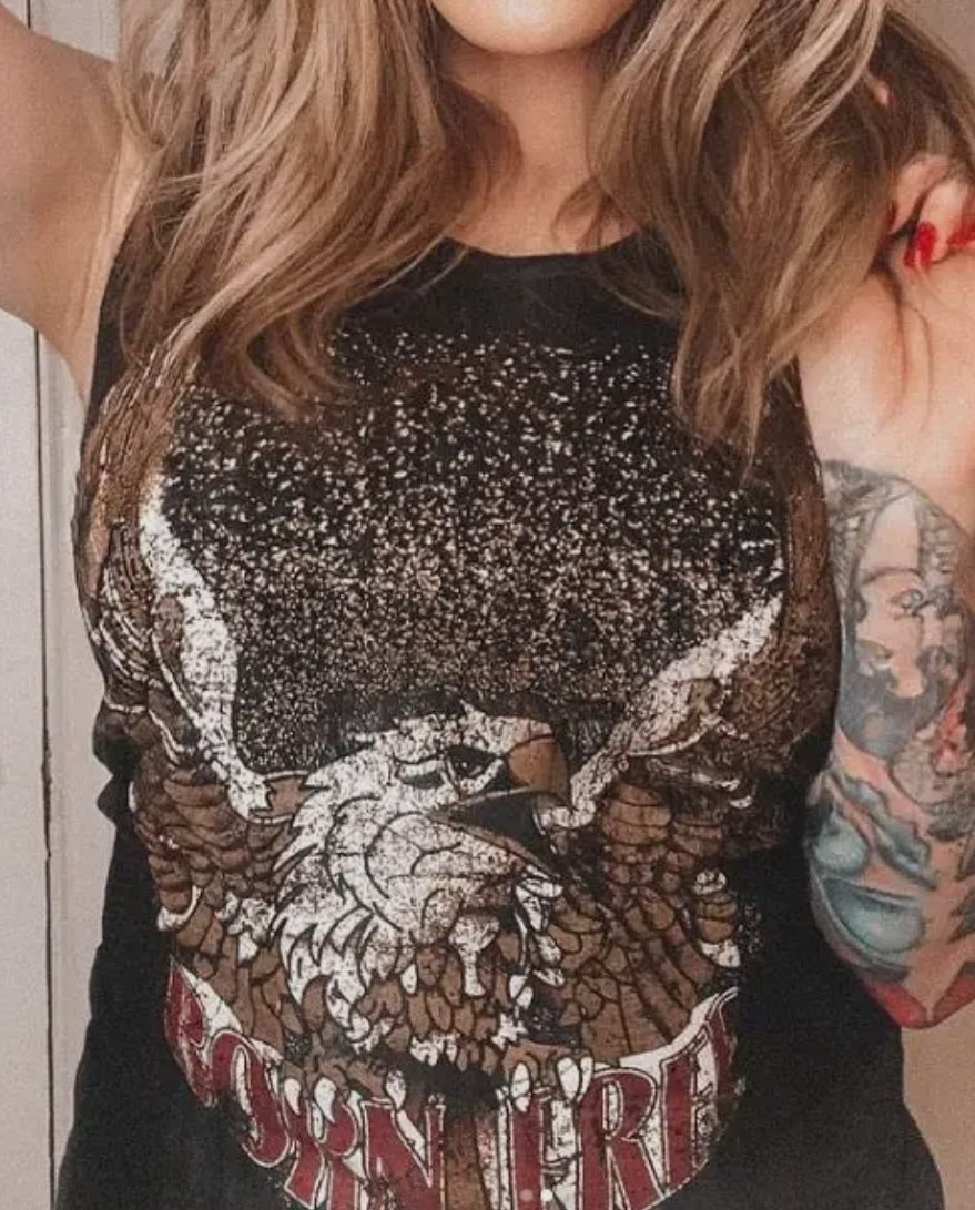 Born Free Graphic Tank