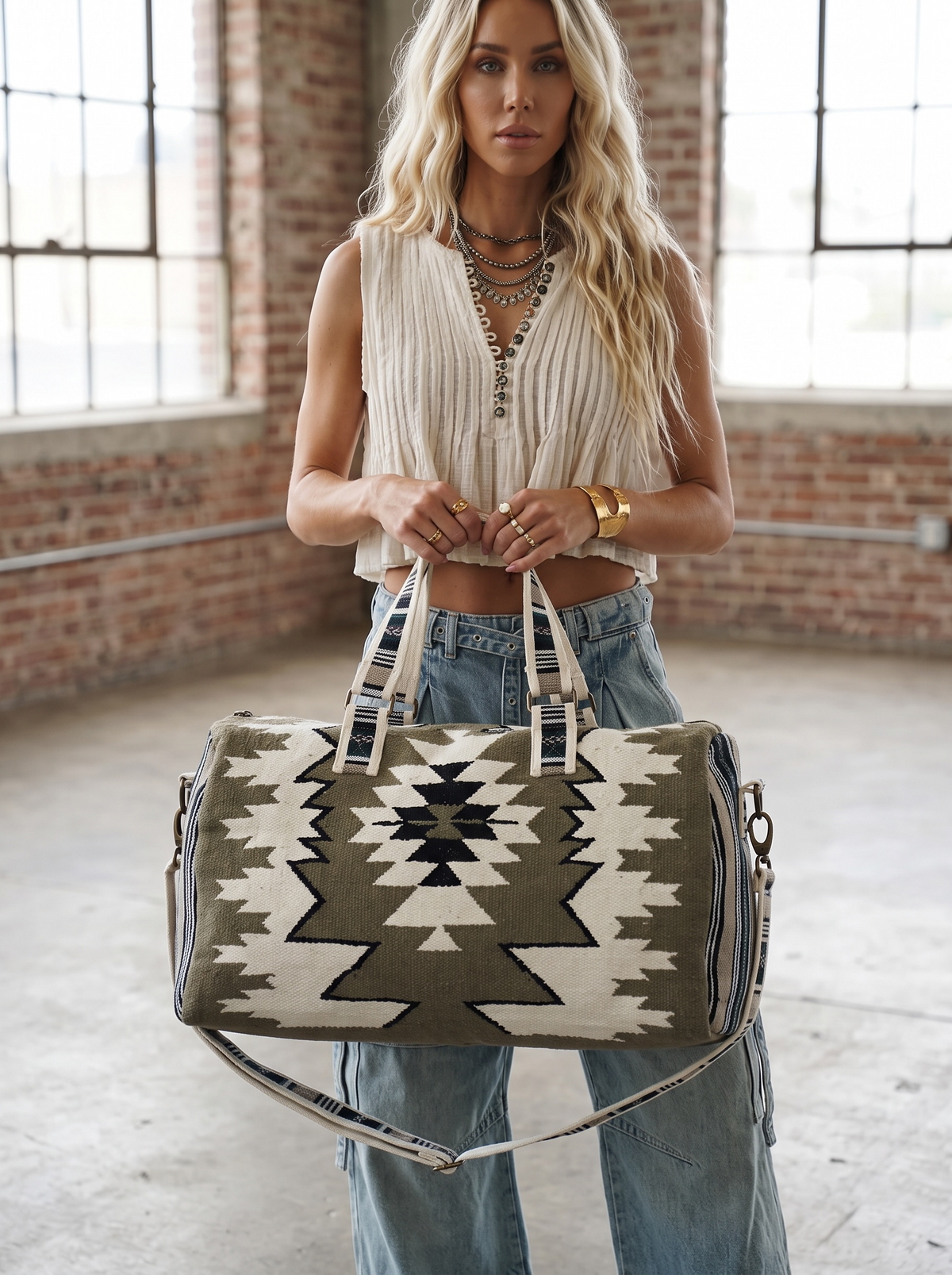 Panache Western Duffel