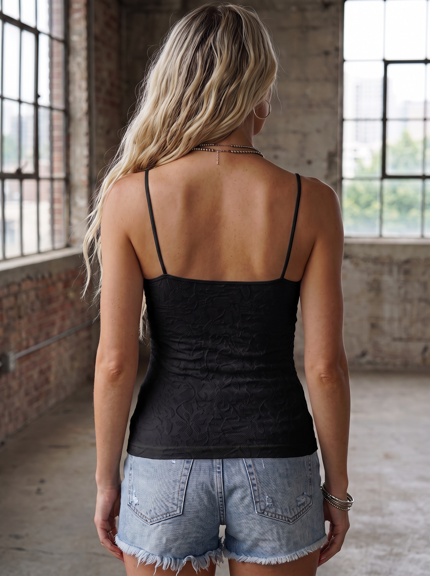 Nikibiki Lace Textured Cami