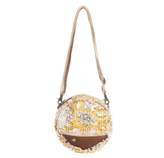 Myra Boho Round Crossbody