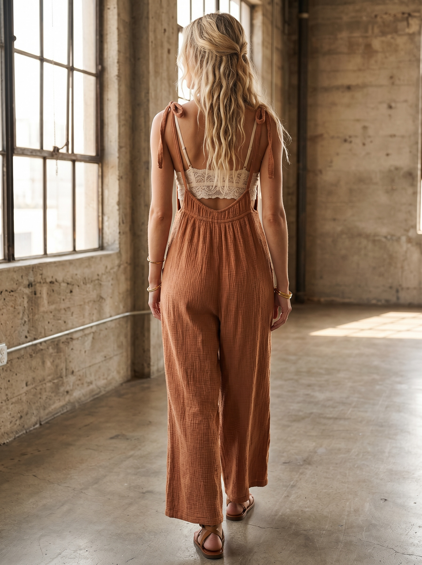 Eesome Mineral Washed Jumpsuit