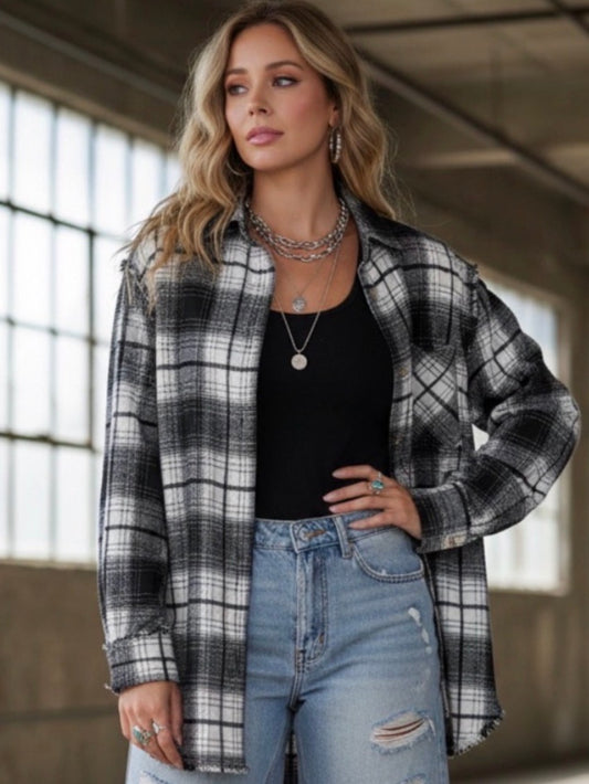 La Miel Plaid Flannel