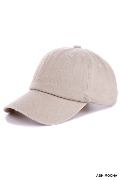 Mineral Washed Ball Cap