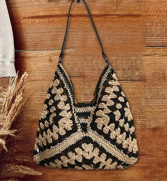 Straw Hobo Bag