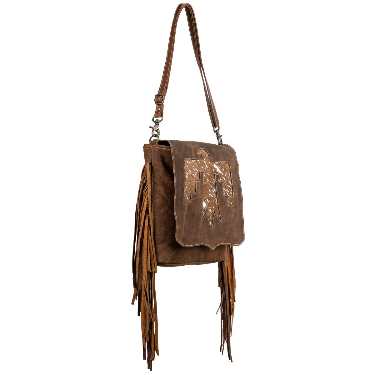 Thunderbird Leather Shoulder Bag