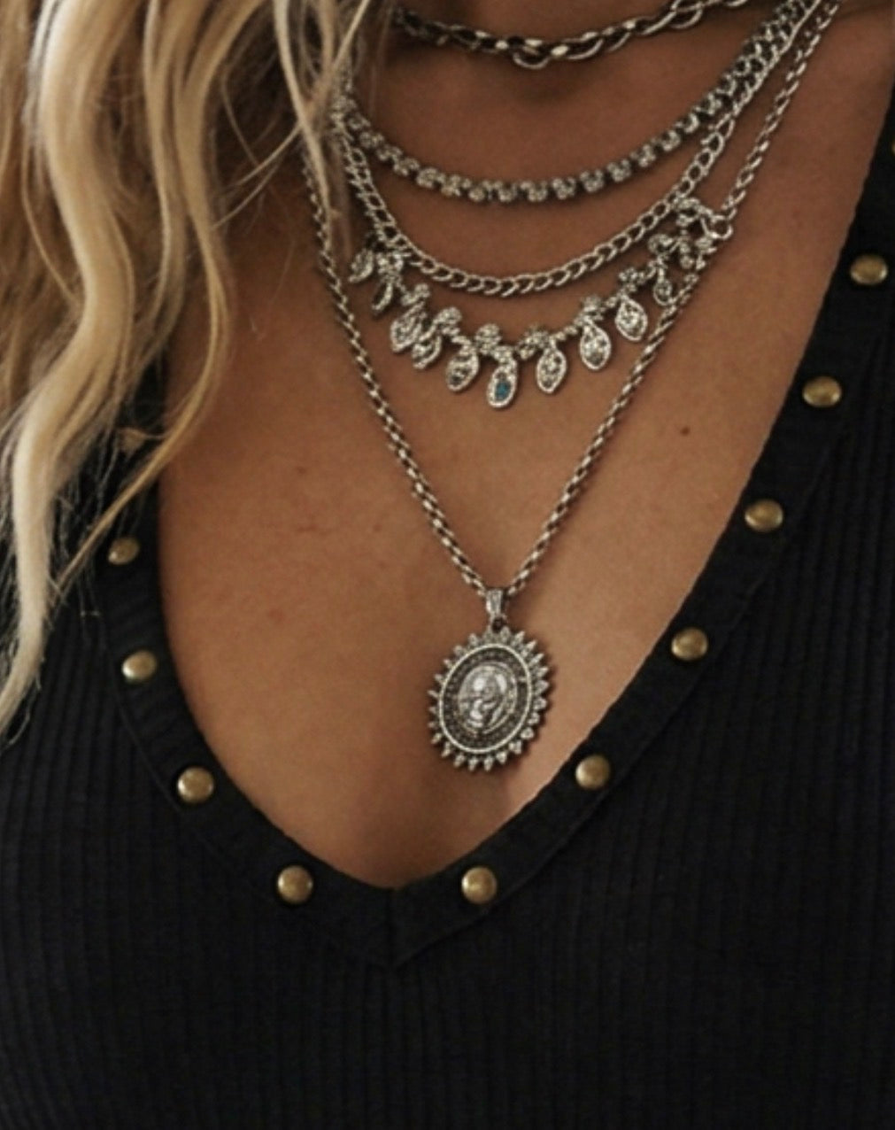 POL Studded Bodysuit