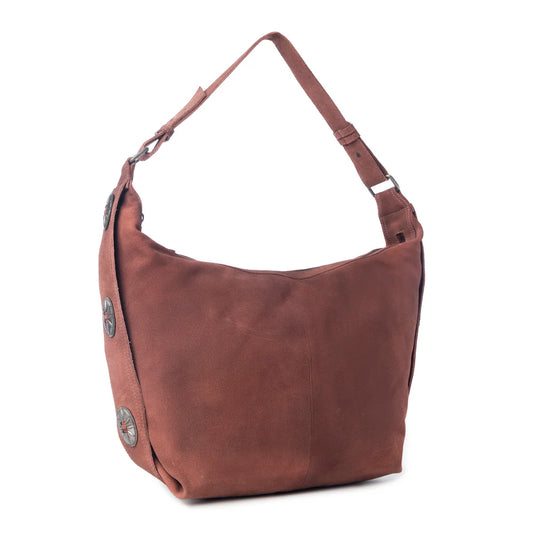 Hunter’s Grove Suede Leather Hobo