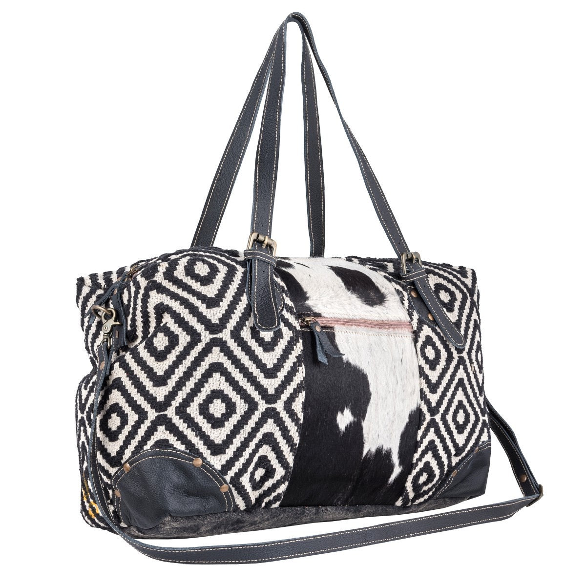 Cowhide Duffle Bag