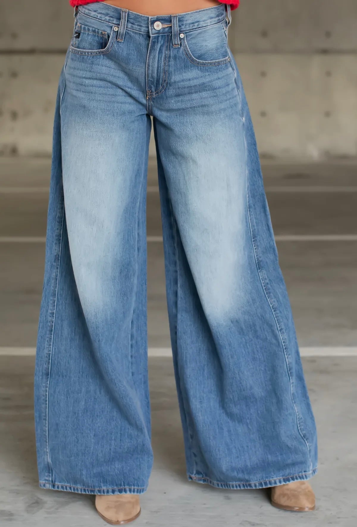 Kan Can Wide Leg Jeans