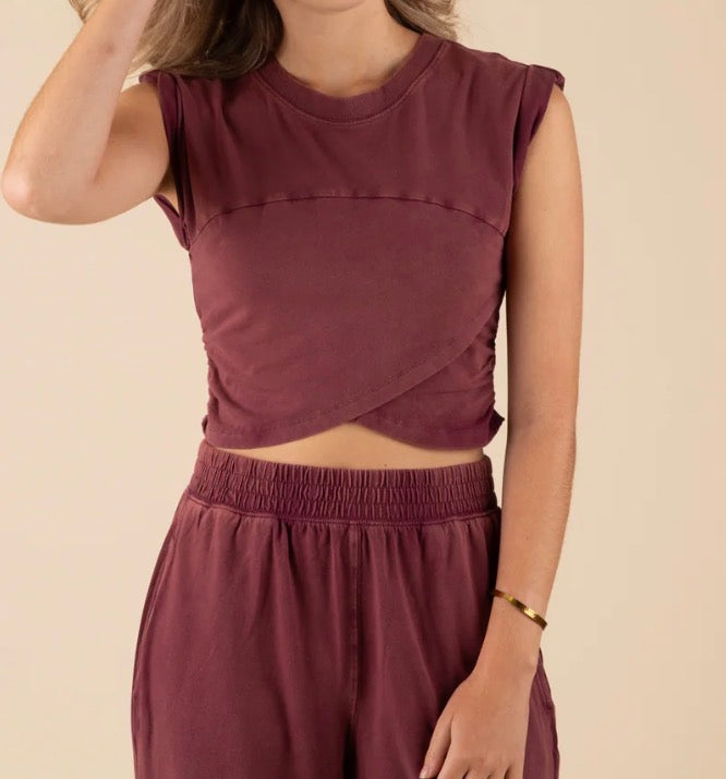 Eesome Wrap Crop Top