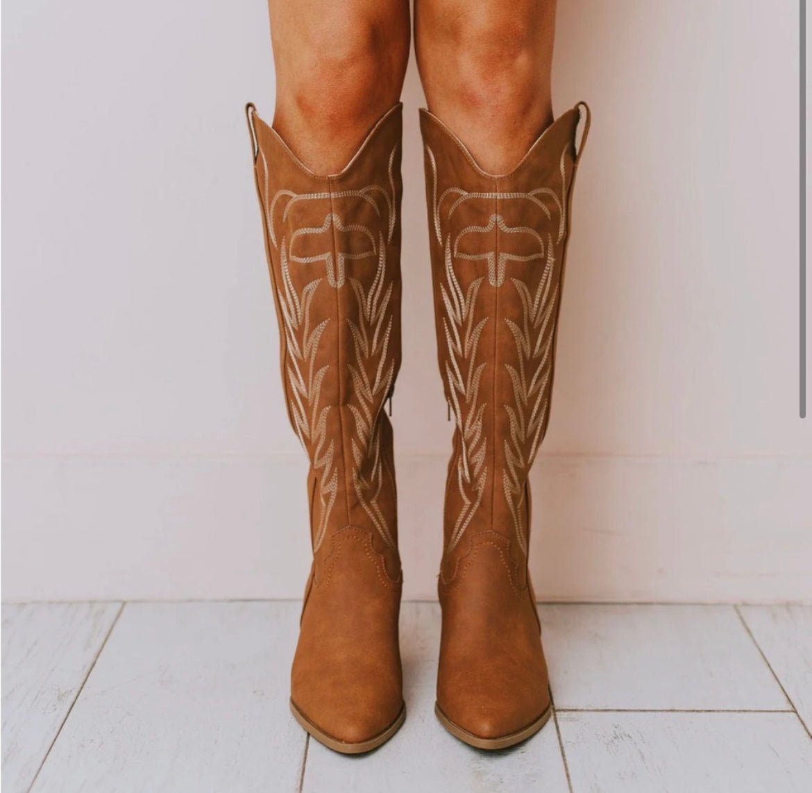 Nashville Embroidered Cowgirl Boots