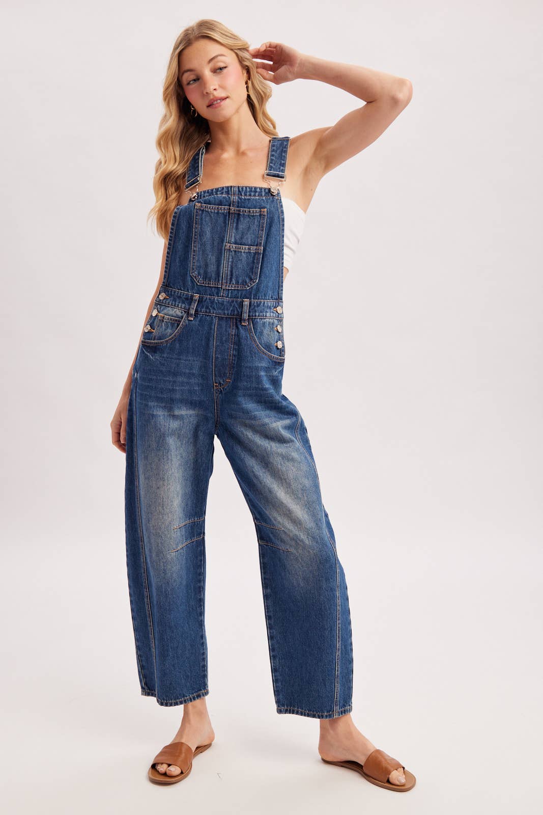 Bluivy Barrel Overalls