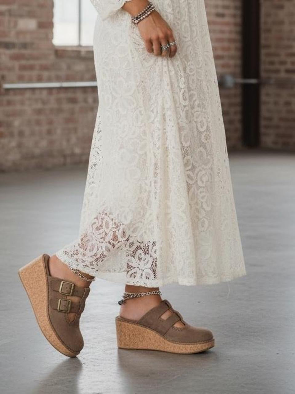 Pierre Dumas Wedge Clog