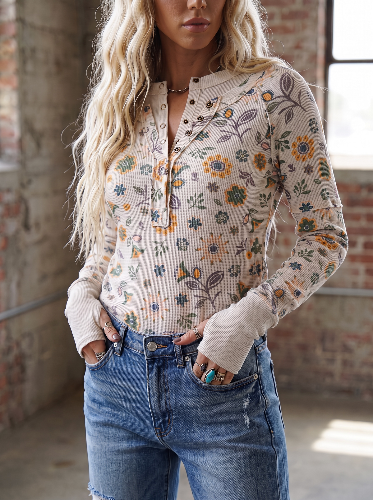 Easel Floral Thermal