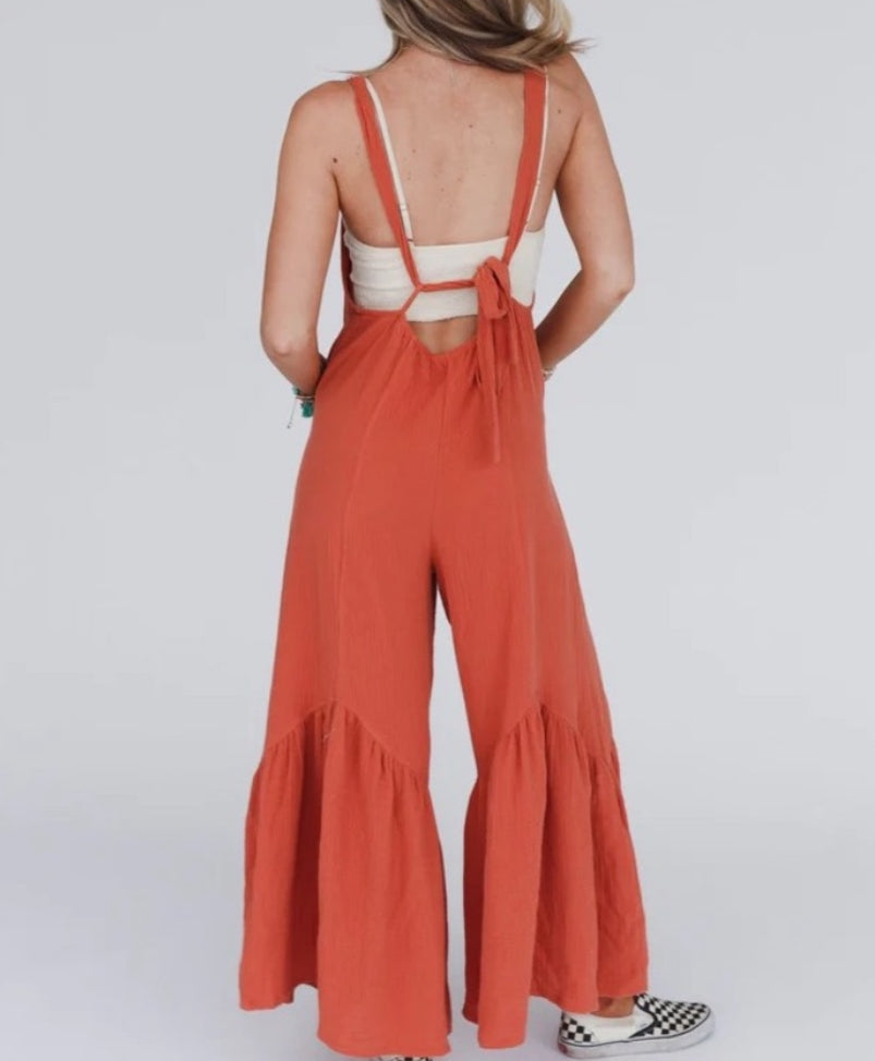 Ces Femme Gauze Jumpsuit