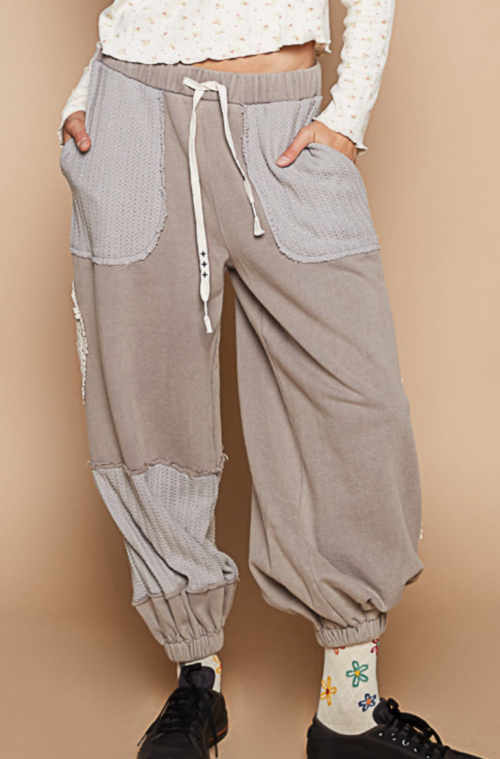 POL Doily Crochet Jogger