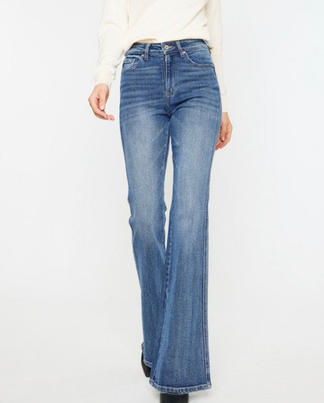 High Rise Flare Jeans - KC7340M