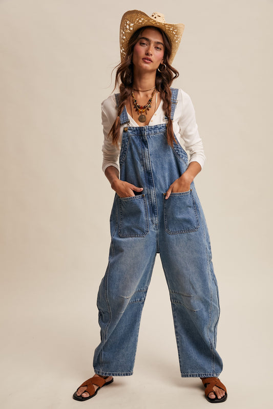Listicle Barrel Overalls