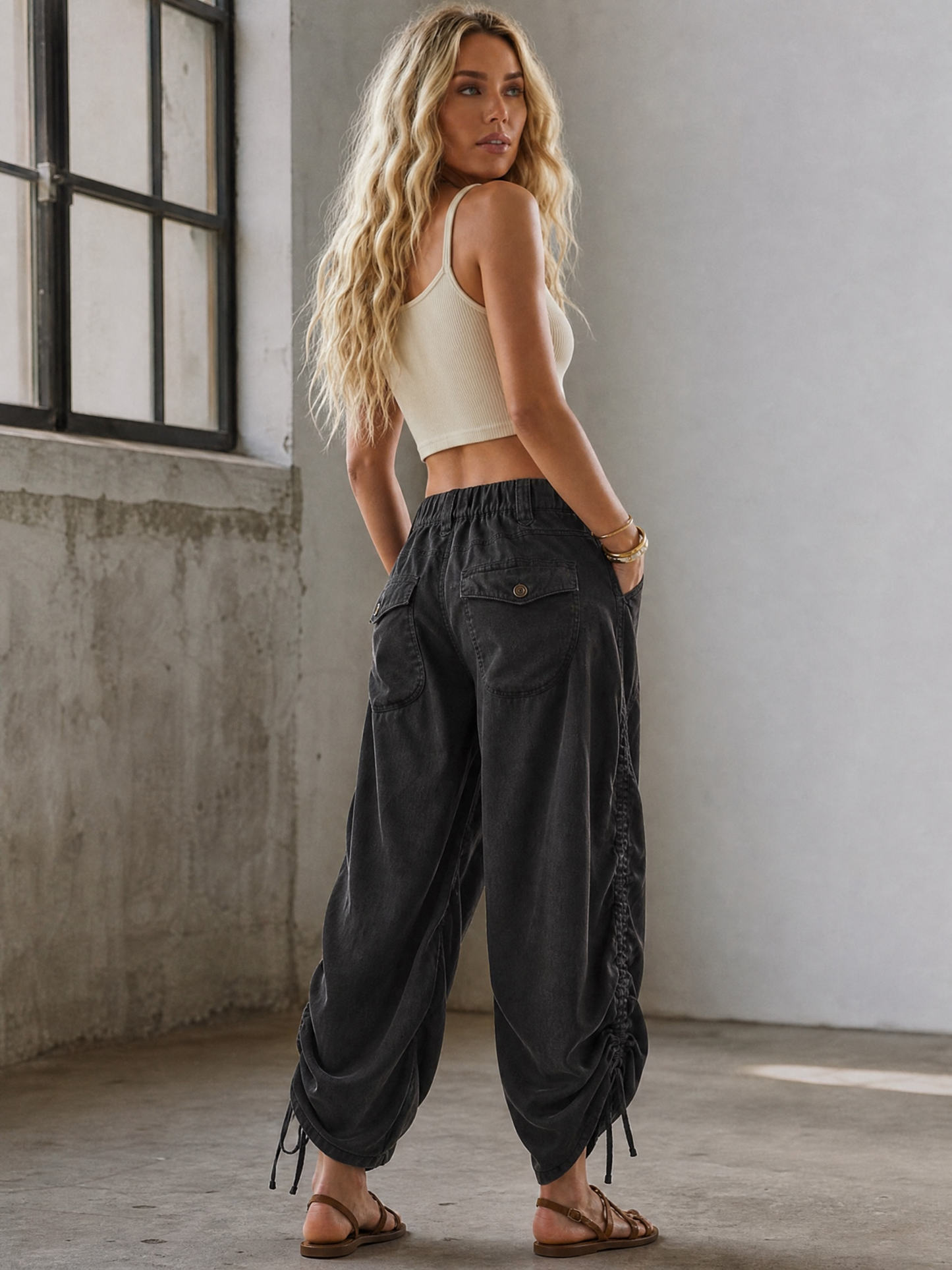 Bluevelvet Cinched Pants