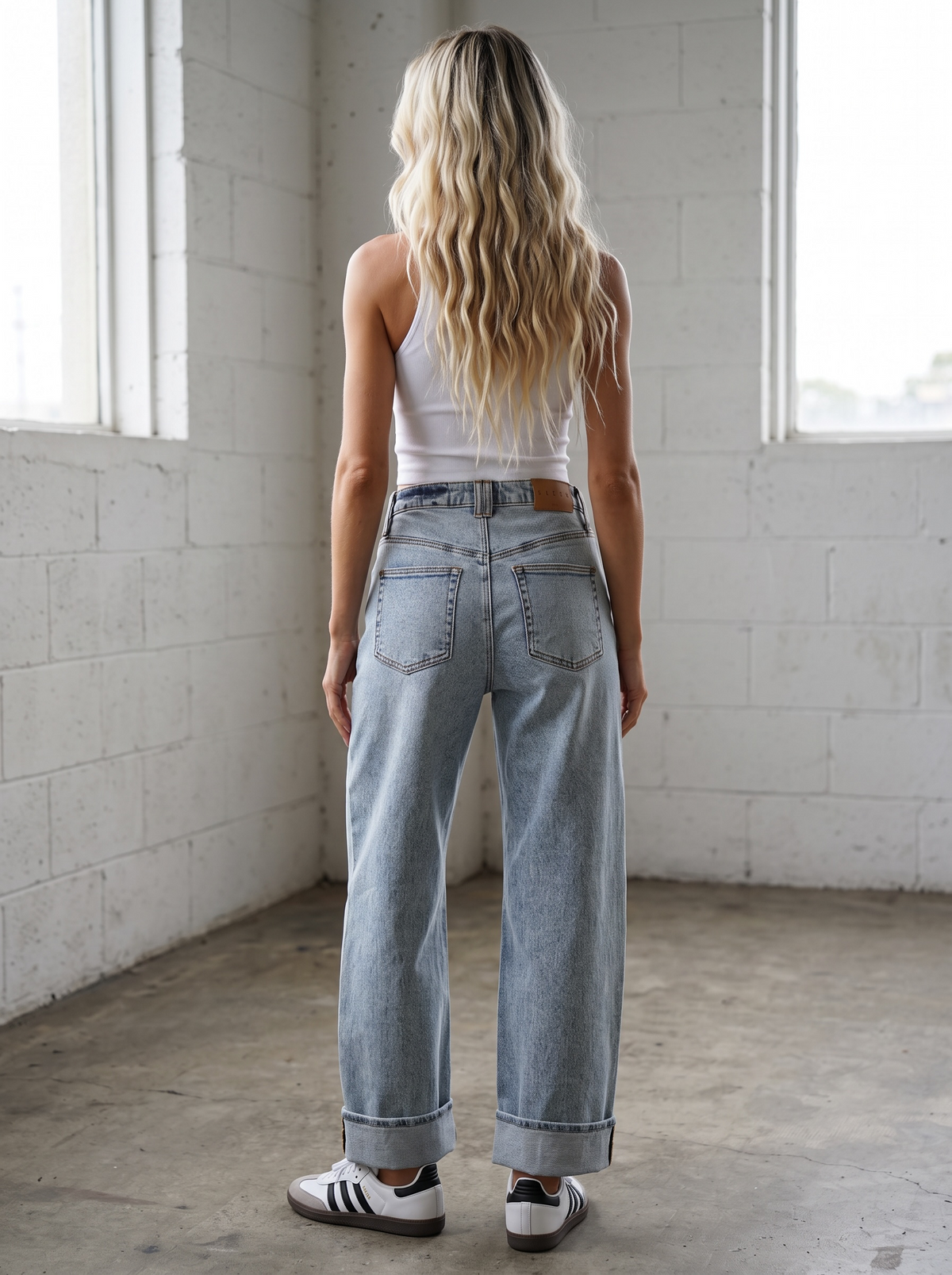 PREORDER- Saige Barrel Jeans