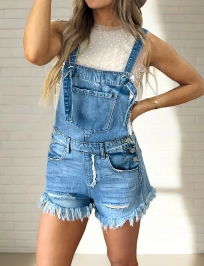 HIGH RISE SHORTALLS