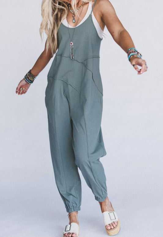 Very J Harem Jumpsuit