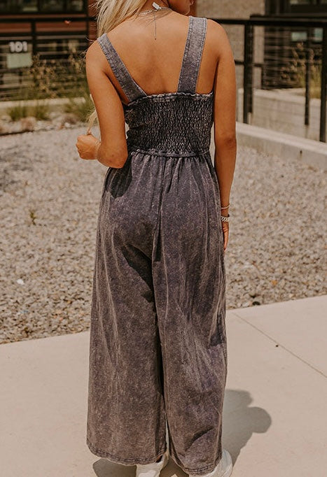 UMGEE Mineral Wash Jumpsuit