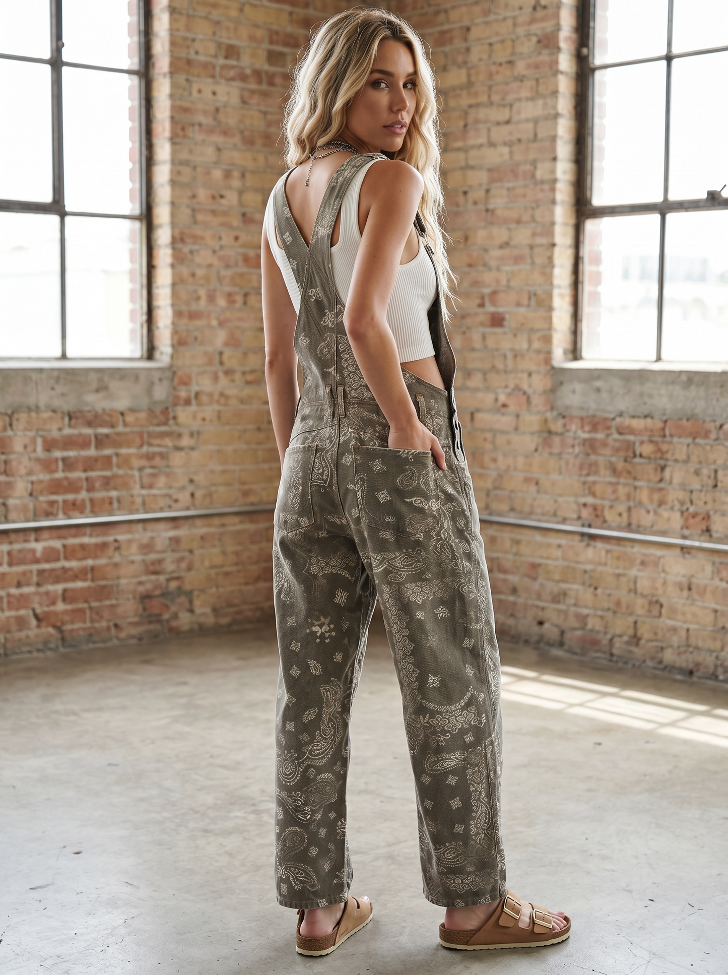 Eesome Bandana Overalls