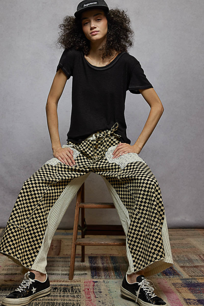 POL Contrast Stitch Tee