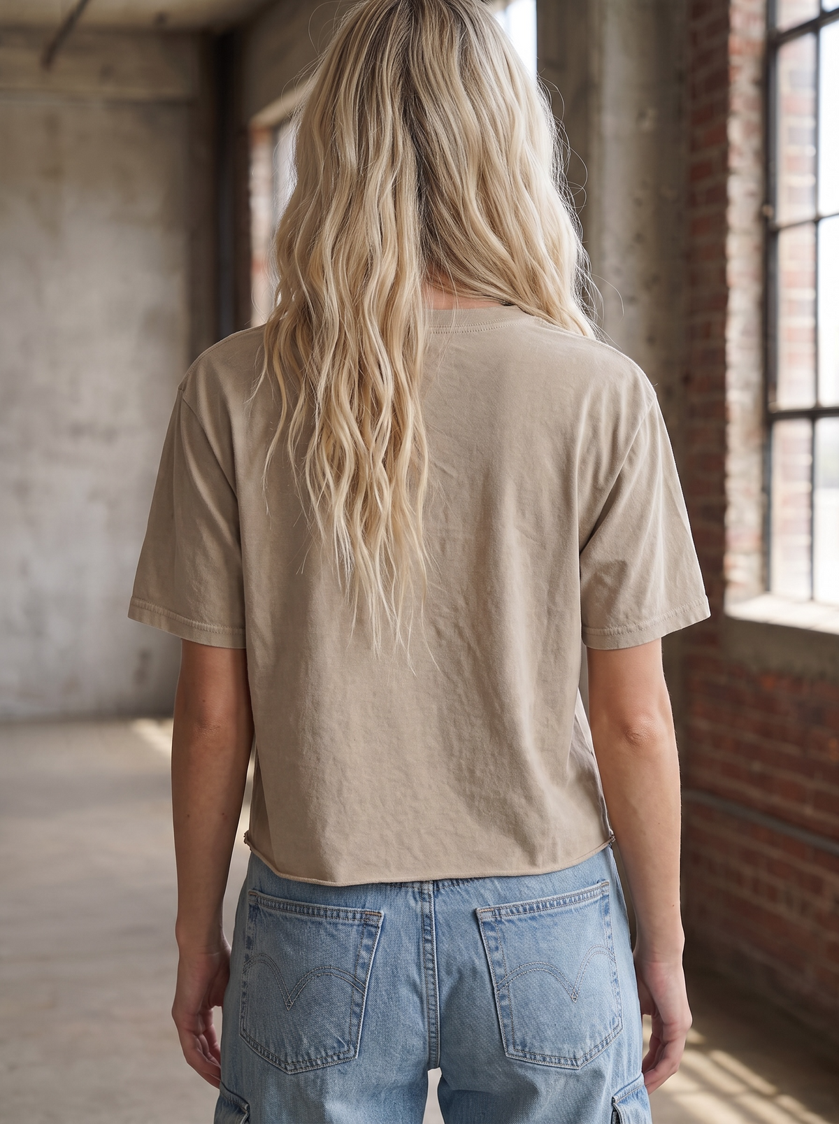 Giddy Up Graphic Crop Tee