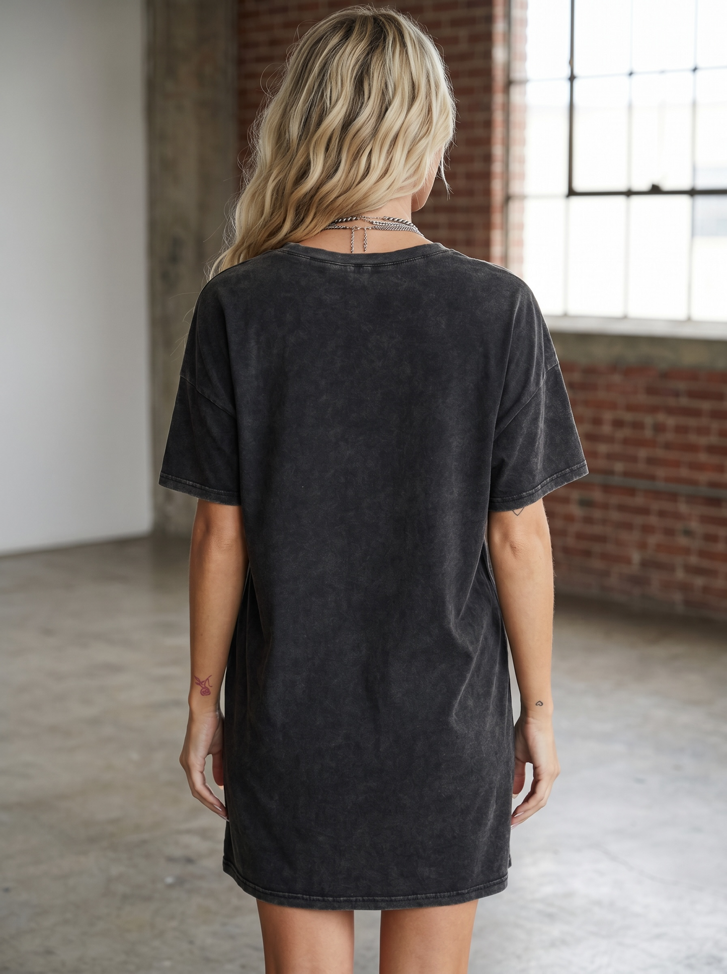 FREEDOM TOUR GRAPHIC T-SHIRT DRESS