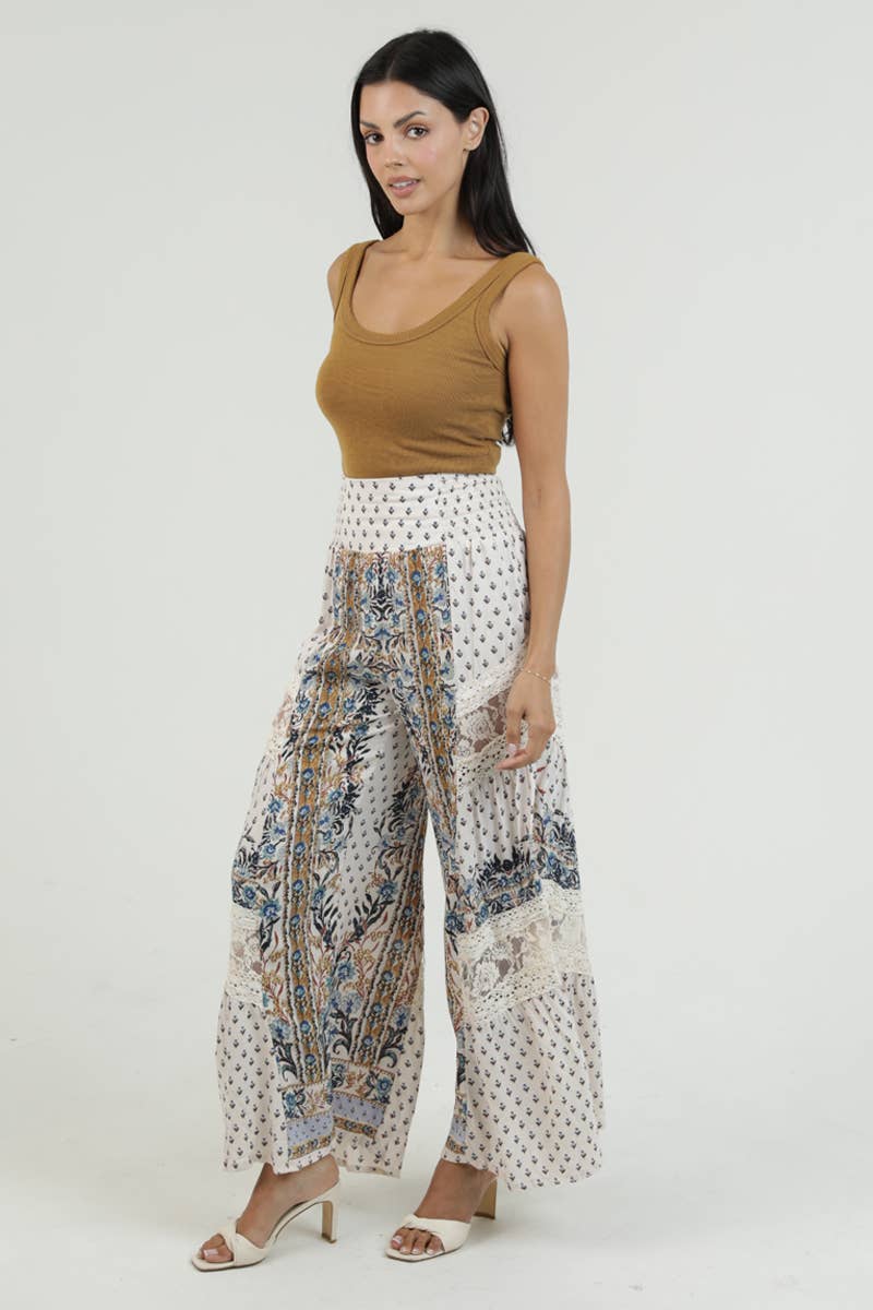 B3808-A940 WIDE LEG PANT