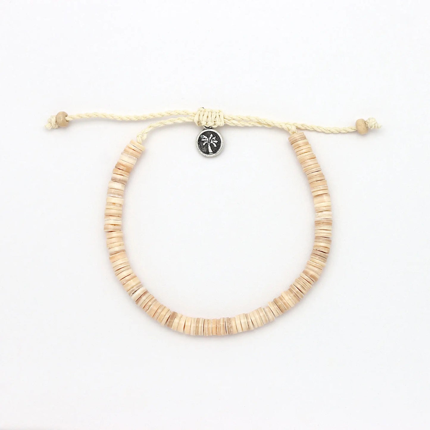 Ahiki Natural Beaded Bracelet, Adjustable Bracelet