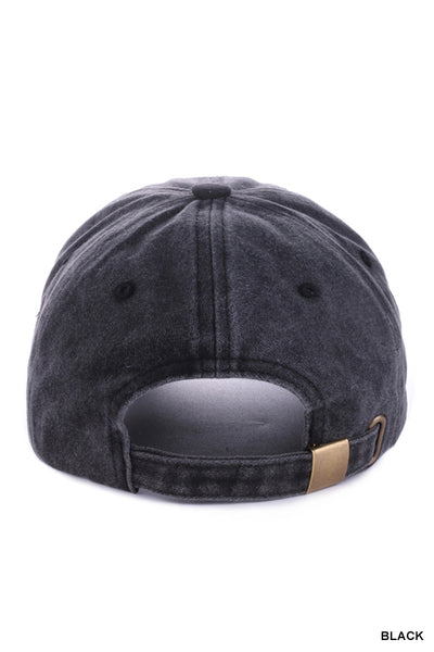 Mineral Washed Ball Cap