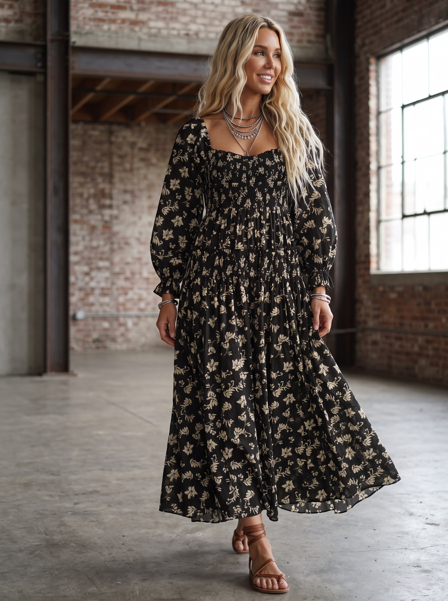 Promesa Floral Maxi Dress