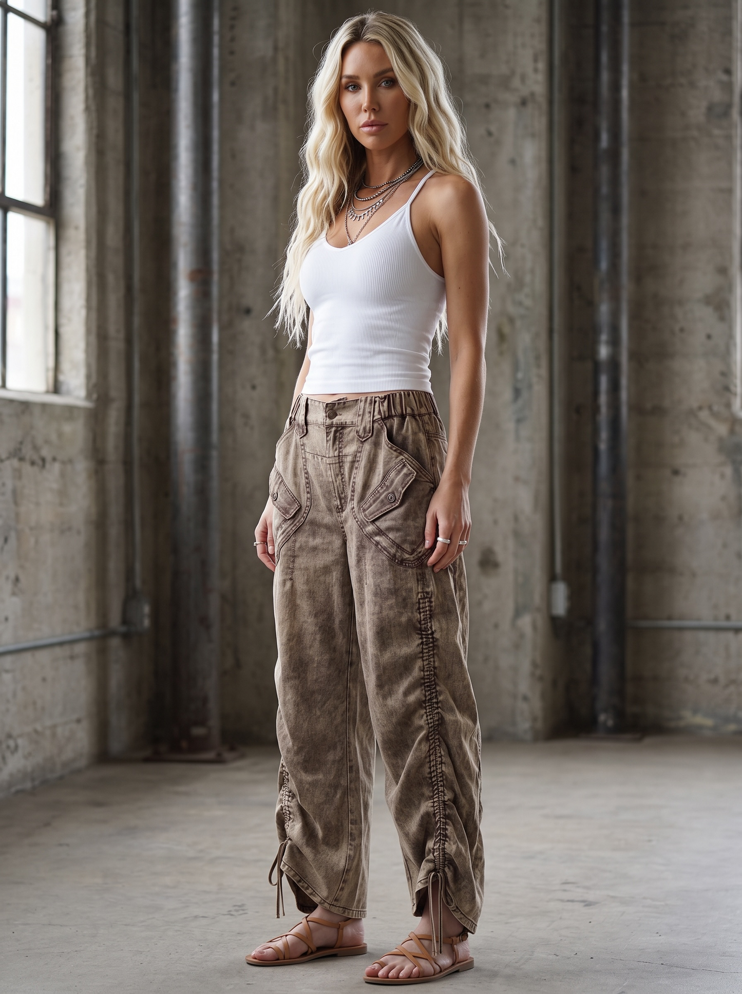 Bluevelvet Cinched Pants