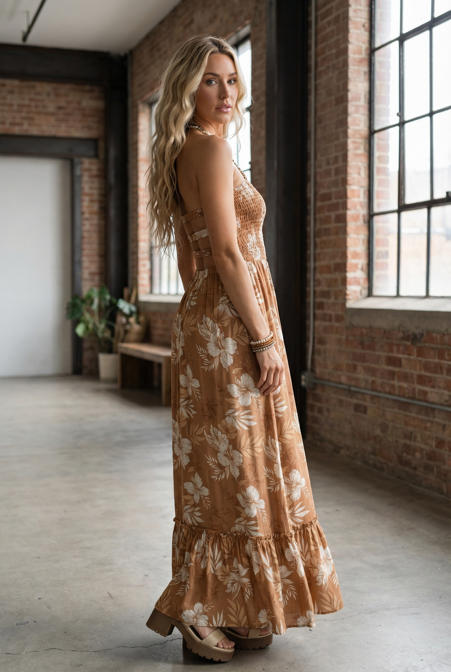 Promesa Floral Maxi Dress